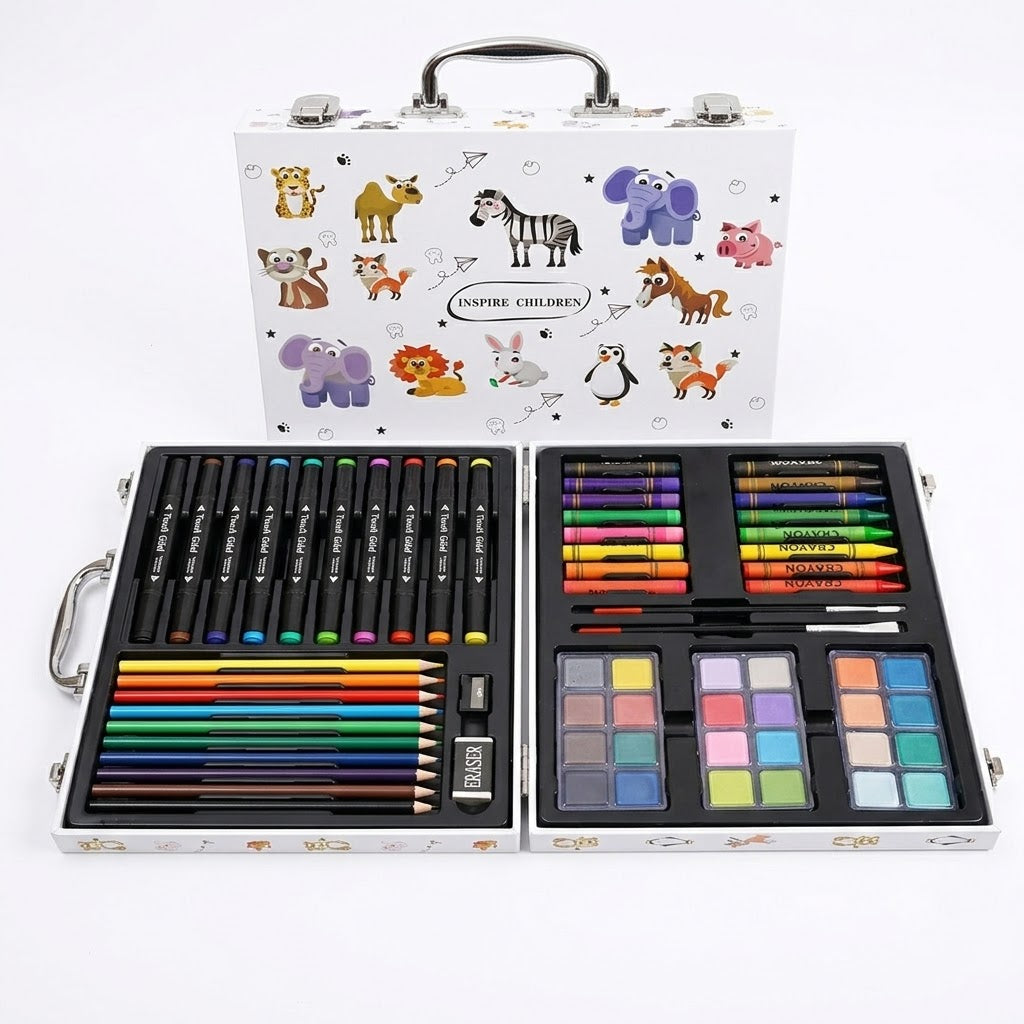 SET DE ARTE INFANTIL 84 PIEZAS