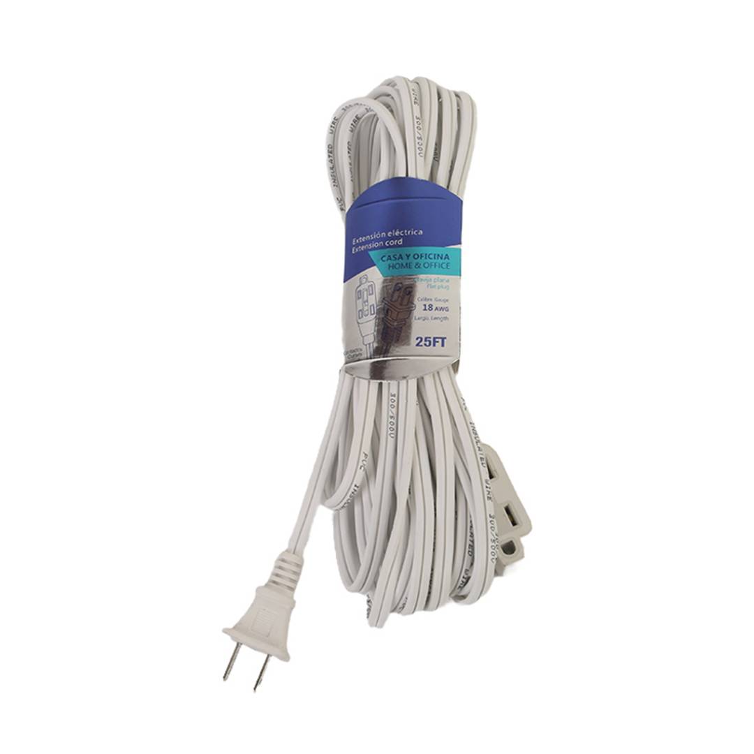 EXTENSION ELECTRICA 110V BLANCA 5M