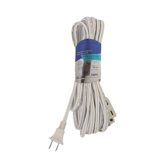EXTENSION ELECTRICA 110V BLANCA 5M