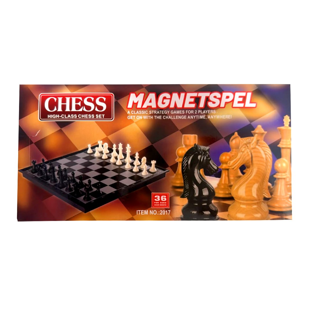 JUEGO AJEDREZ 25CM 2017