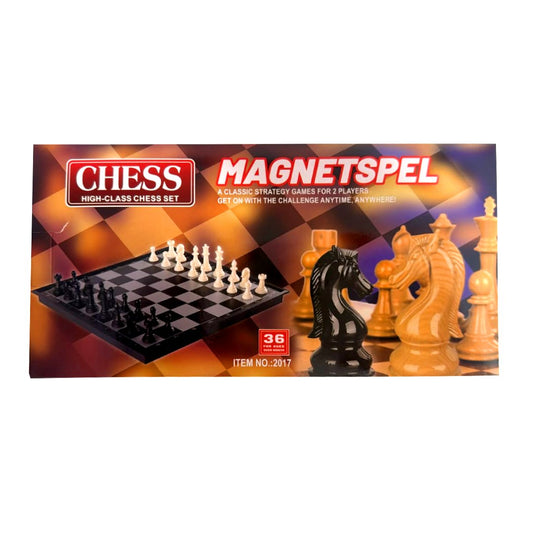 JUEGO AJEDREZ 25CM 2017