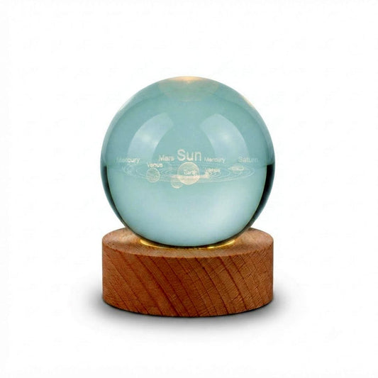 ESFERA DE CRISTAL RGB 6CM SISTEMA SOLAR