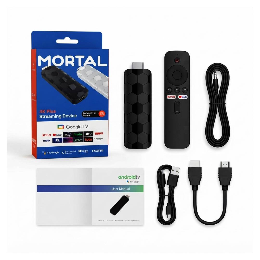 TV STICK MORTAL 4K GOOGLE TV