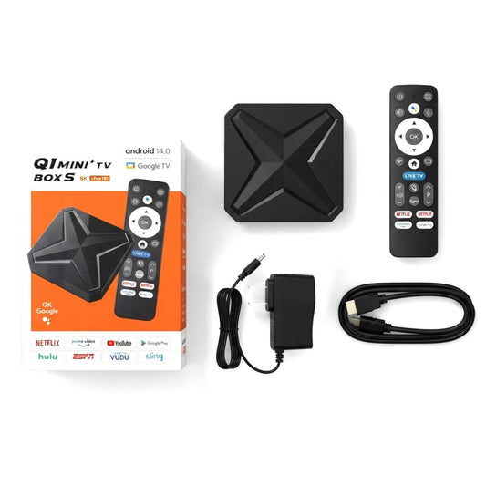 TV BOX Q1 MINI TV ANDROID 14