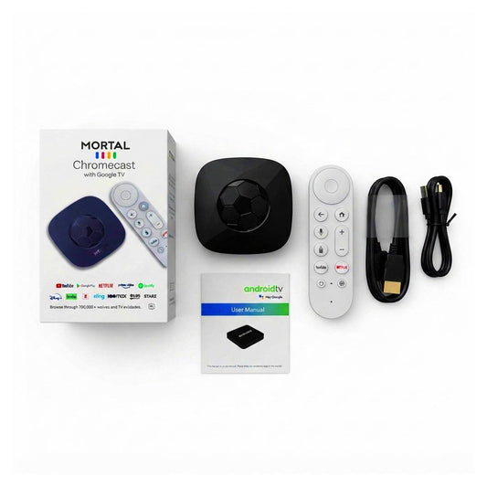 TV BOX MORTAL CHROMECAST GOOGLE TV