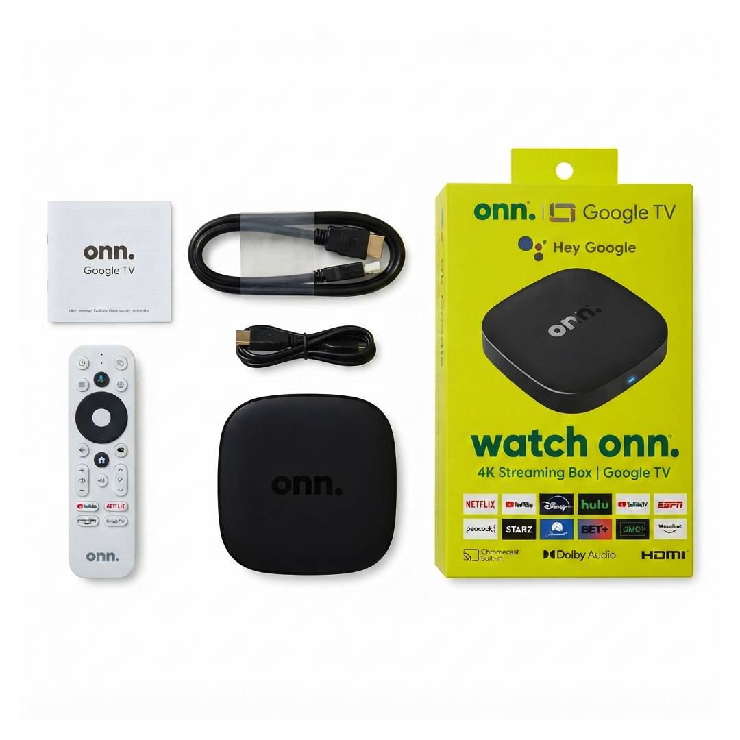 TV BOX WATCH ONN GOOGLE TV
