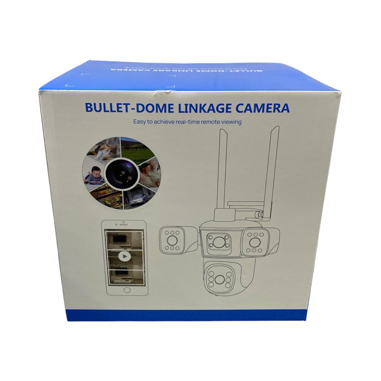 CAMARA ROBOTICA CON SIRENA (3 LENTES IPC360 HOME)