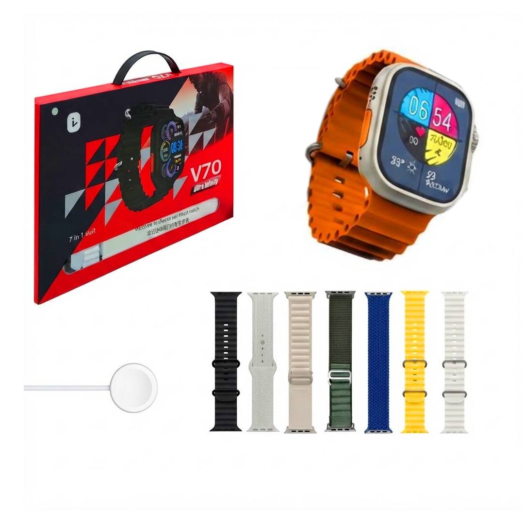 SMARTWATCH V70 CON SET DE PULSERAS