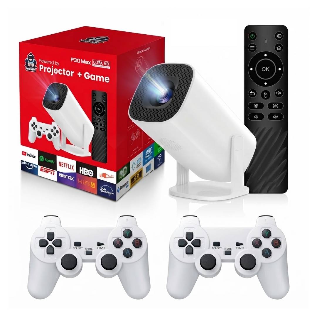MINI PROYECTOR CON JUEGOS P30 MAX