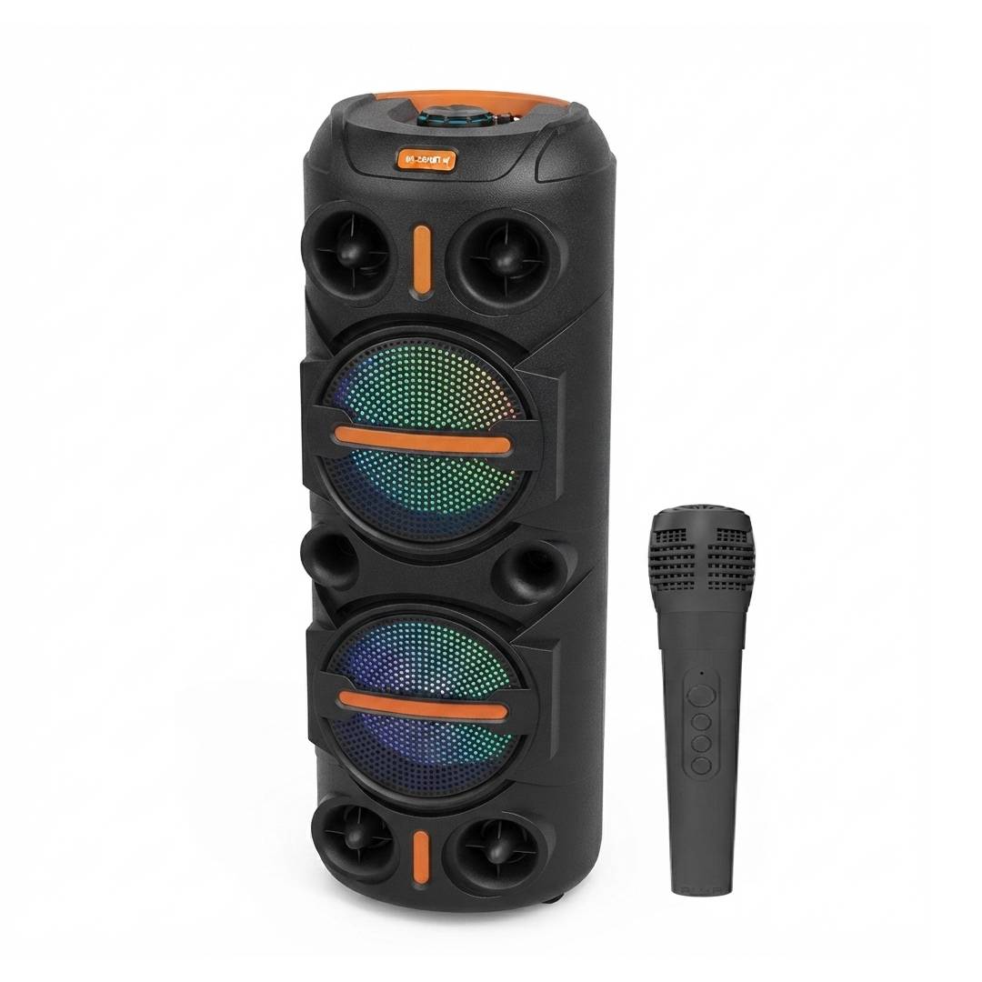 PARLANTE BLUETOOTH 8X3 PULGADAS  - 12W MS-2095BT-W