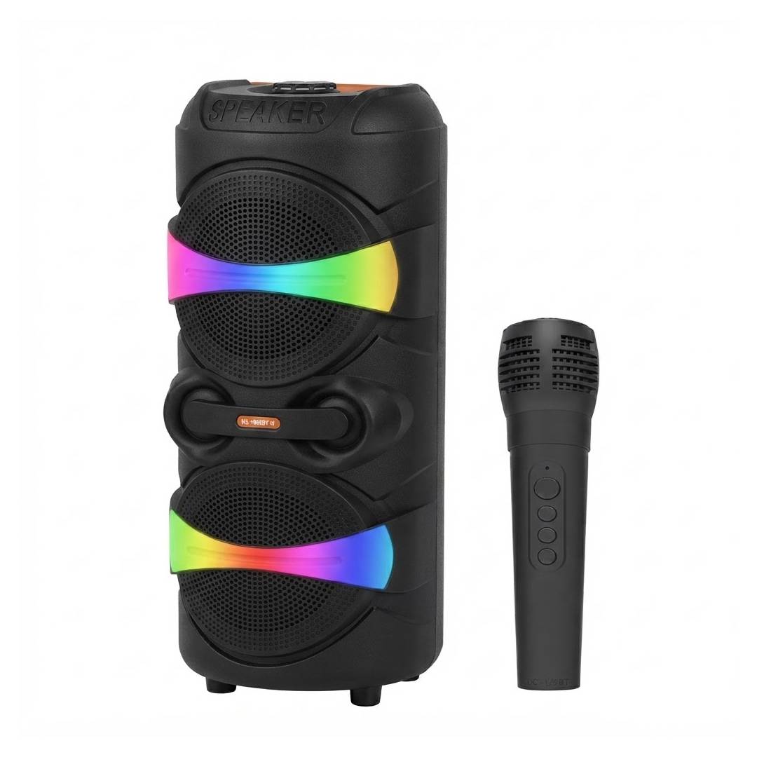 PARLANTE BLUETOOTH 8X2 PULGADAS  - 12W MS-2084BT-W