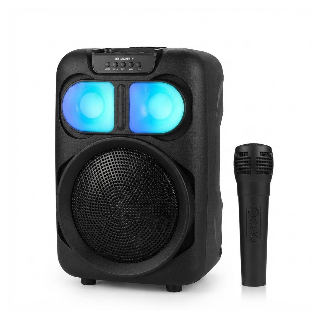 PARLANTE BLUETOOTH 8X2 PULGADAS  - 12W MS-2068BT-W