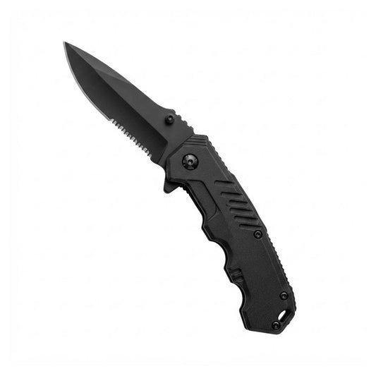 NAVAJA METALICA AUTOMATICA PEQUEÑA NEGRA 15,5CM