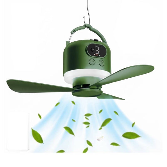 VENTILADOR DE TECHO RECARGABLE