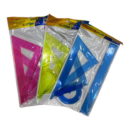 JUEGO GEOMETRICO COLORES 4PCS N12
