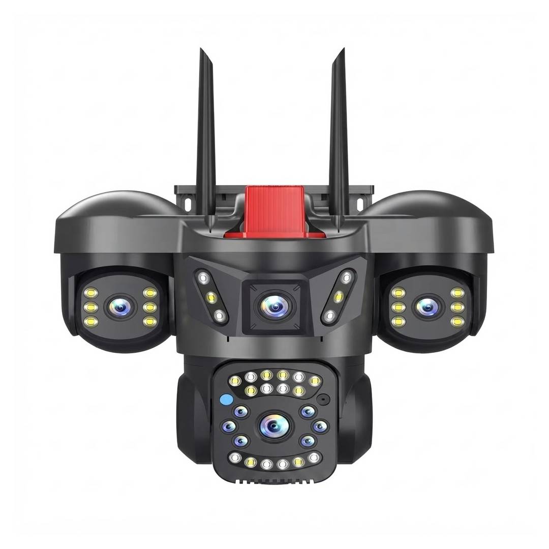 CAMARA WIFI TRIPLE LENTE CON SIRENA