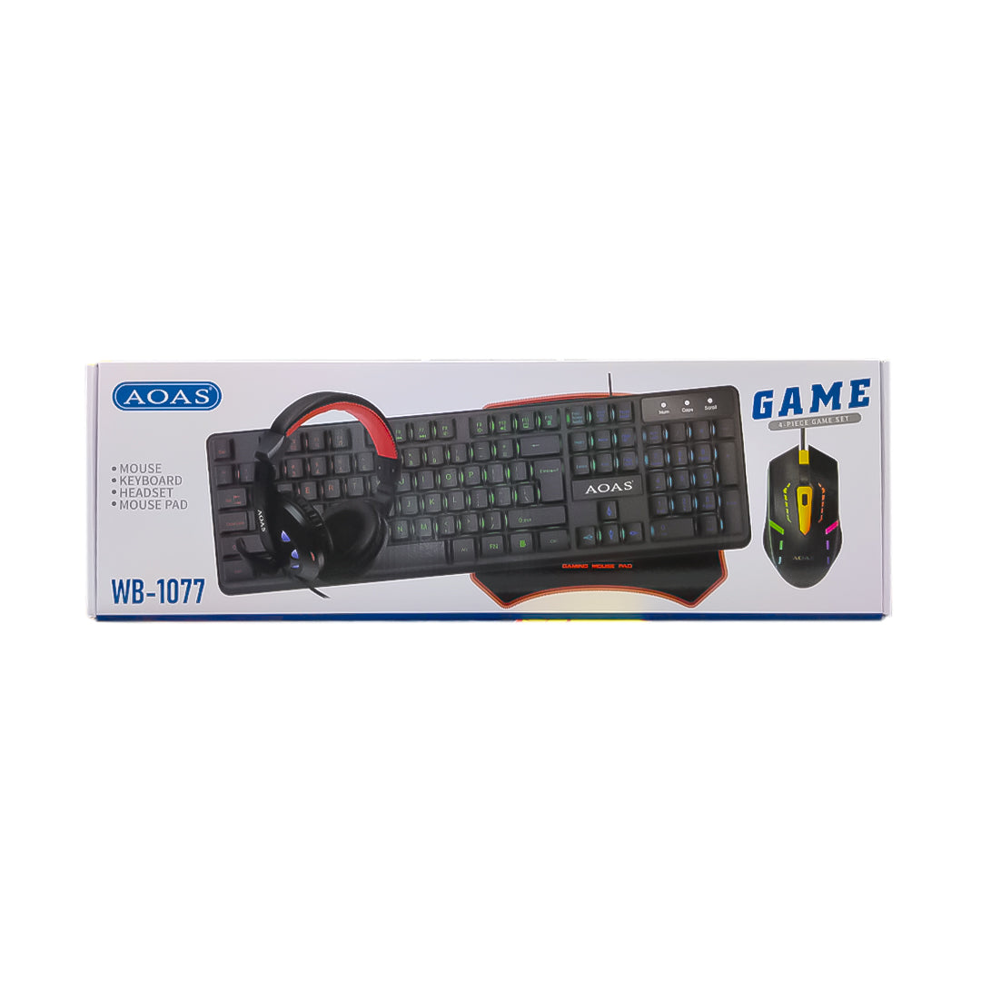 TECLADO Y MOUSE AOAS A-1077