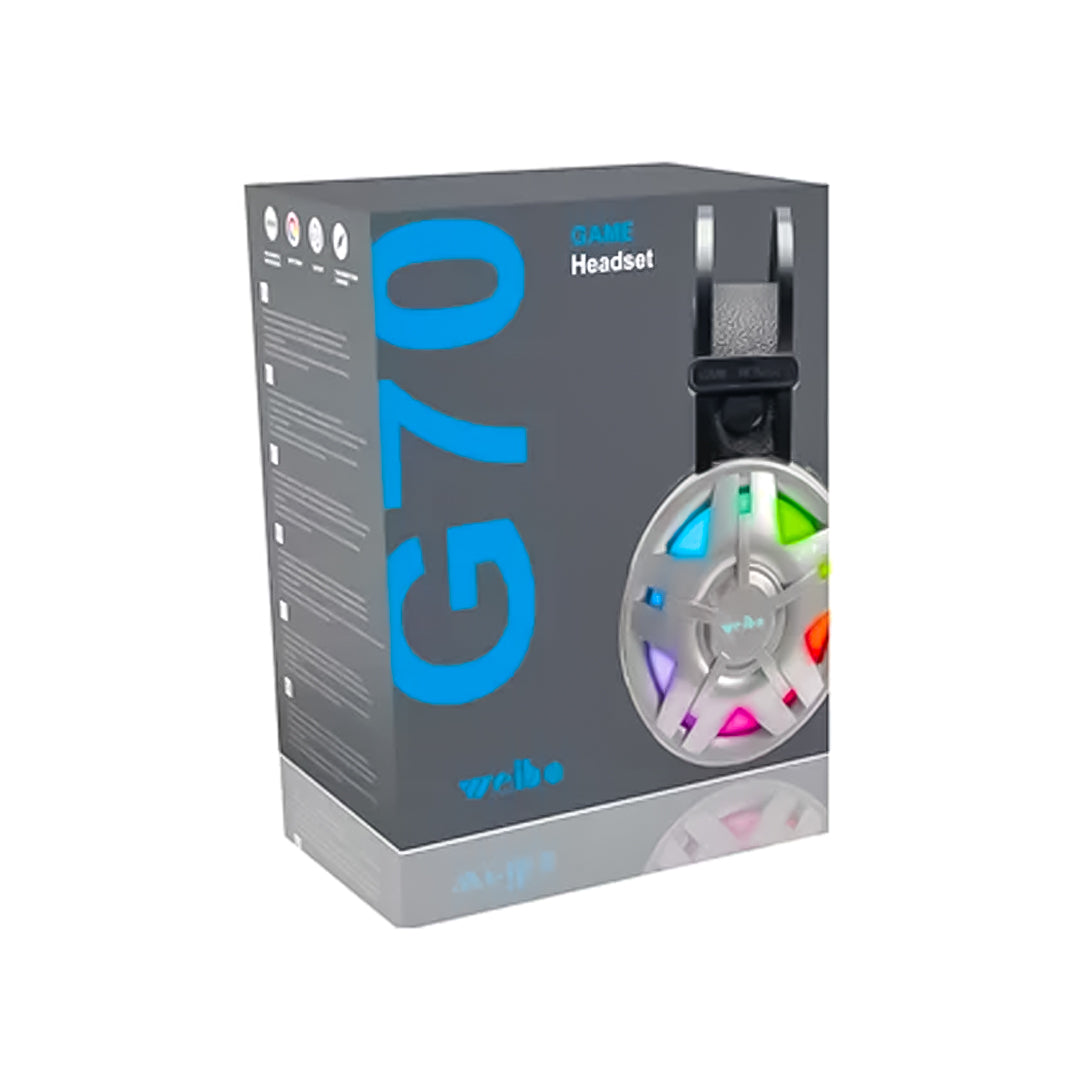 AUDIFONO DIADEMA GAMER G70