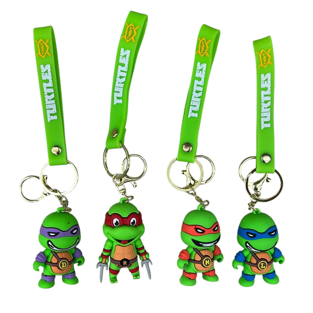DOCENA LLAVERO TURTLES