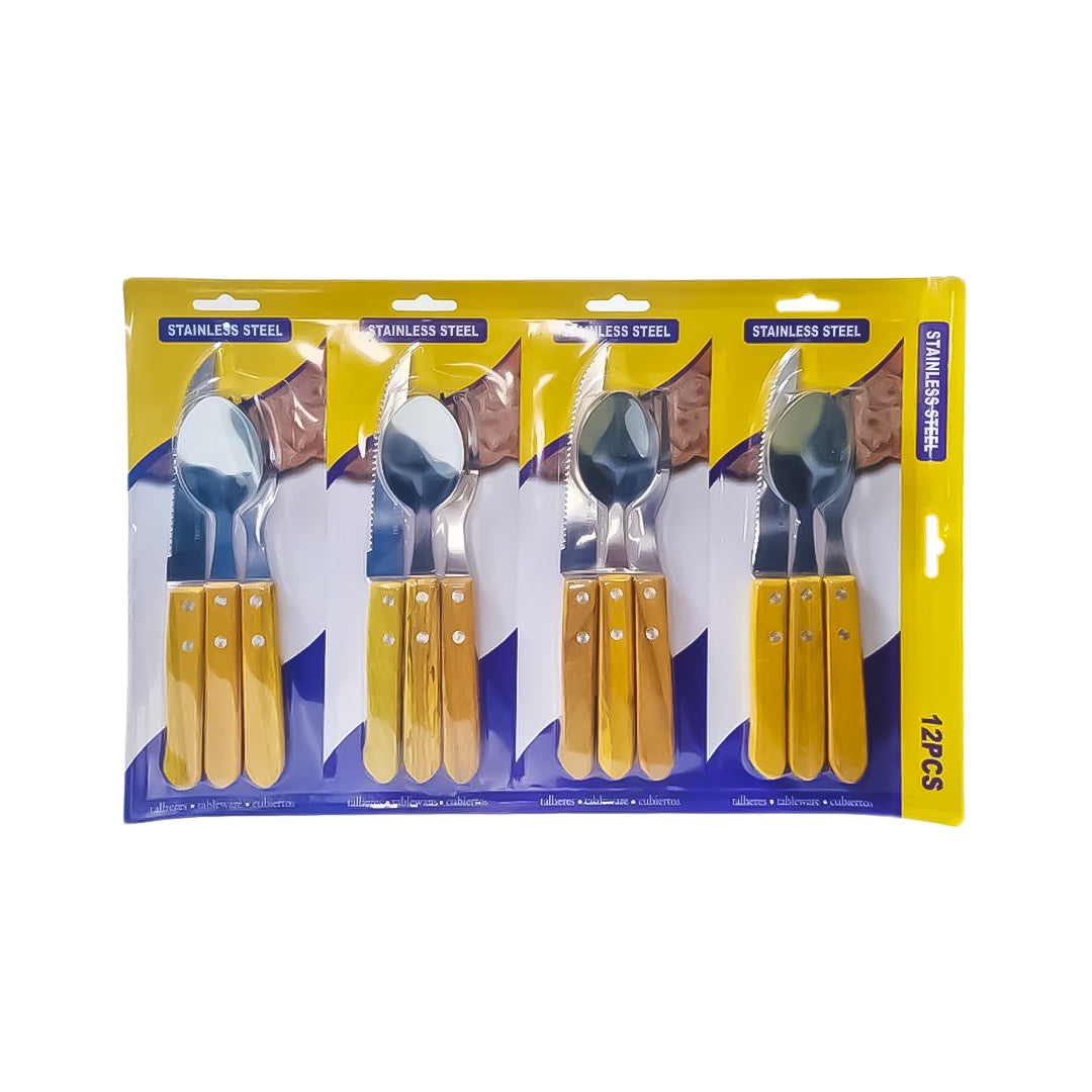 BLISTER X4 DE CUBIERTOS