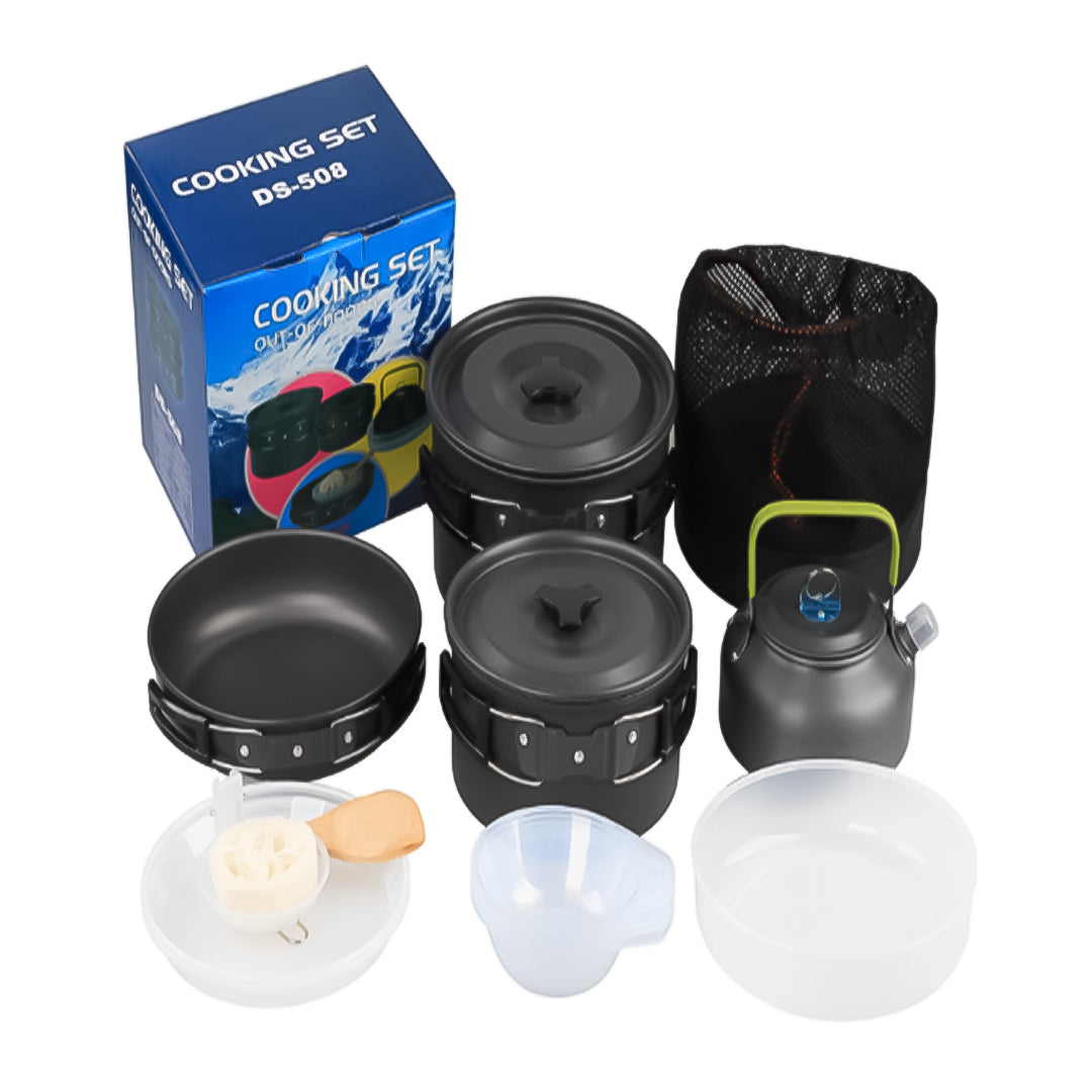 SET DE OLLAS PARA CAMPING