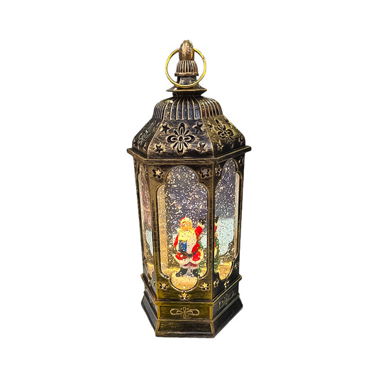 FIGURA NAVIDEÑA LED FARO HEXAGONAL
