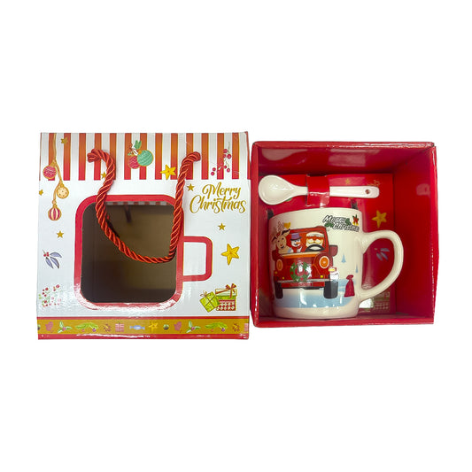TAZA Y CUCHARA NAVIDEÑA 7898-3