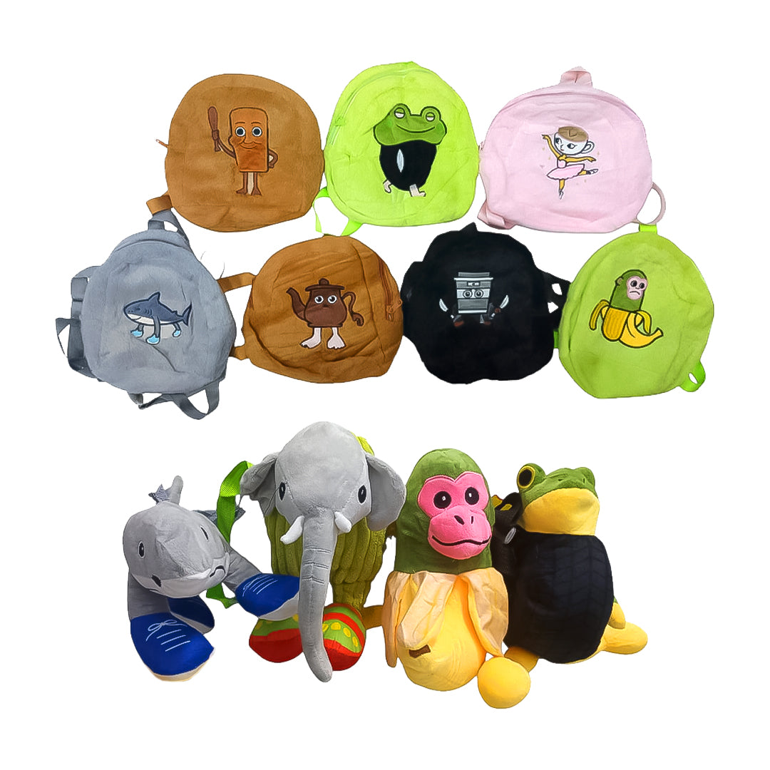 MOCHILA INFANTIL BRAINROT UNIDAD
