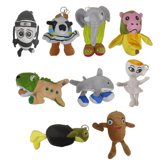 LLAVERO PELUCHES INFANTIL BRAINROT (UNIDAD)