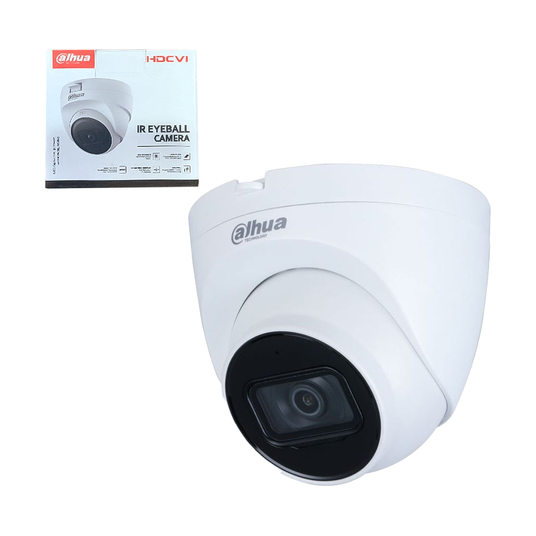 CAMARA DAHUA DOMO PLASTICA 2MP 2.8MM VISION 100° IR25M DH-HAC-T1A21N-U