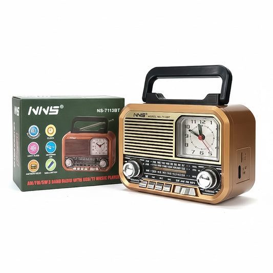 PARLANTE BLUETOOTH Y RADIO NS7113BT