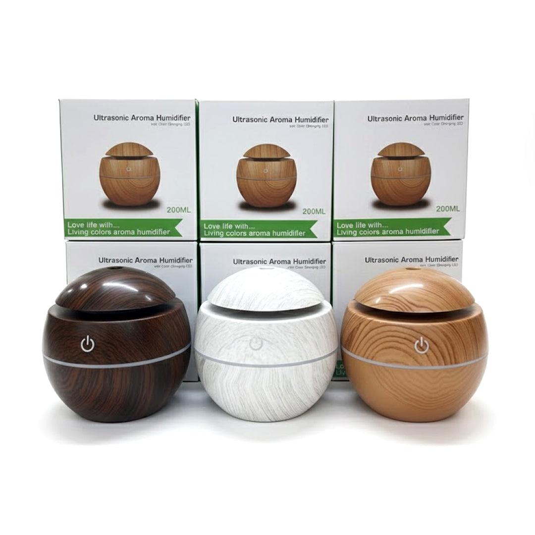 HUMIDIFICADOR REDONDO MADERADO 115006