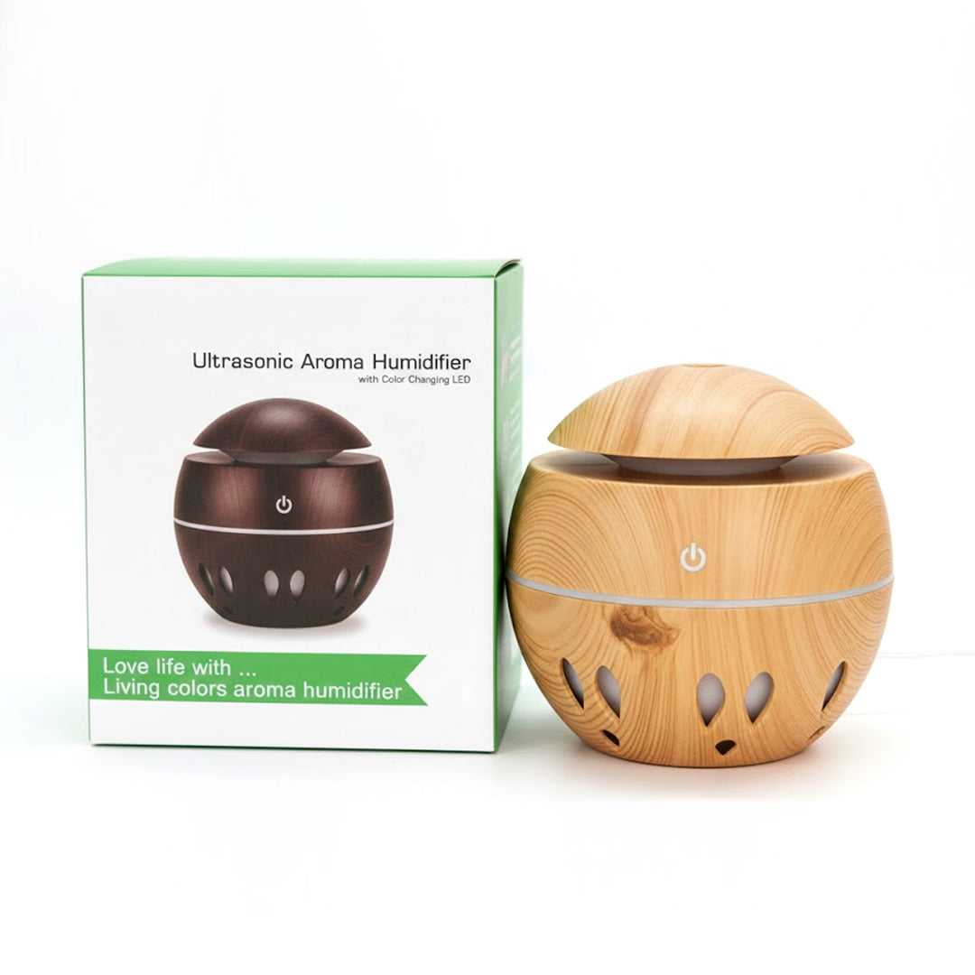 HUMIDIFICADOR MADERADO REDONDO YL21