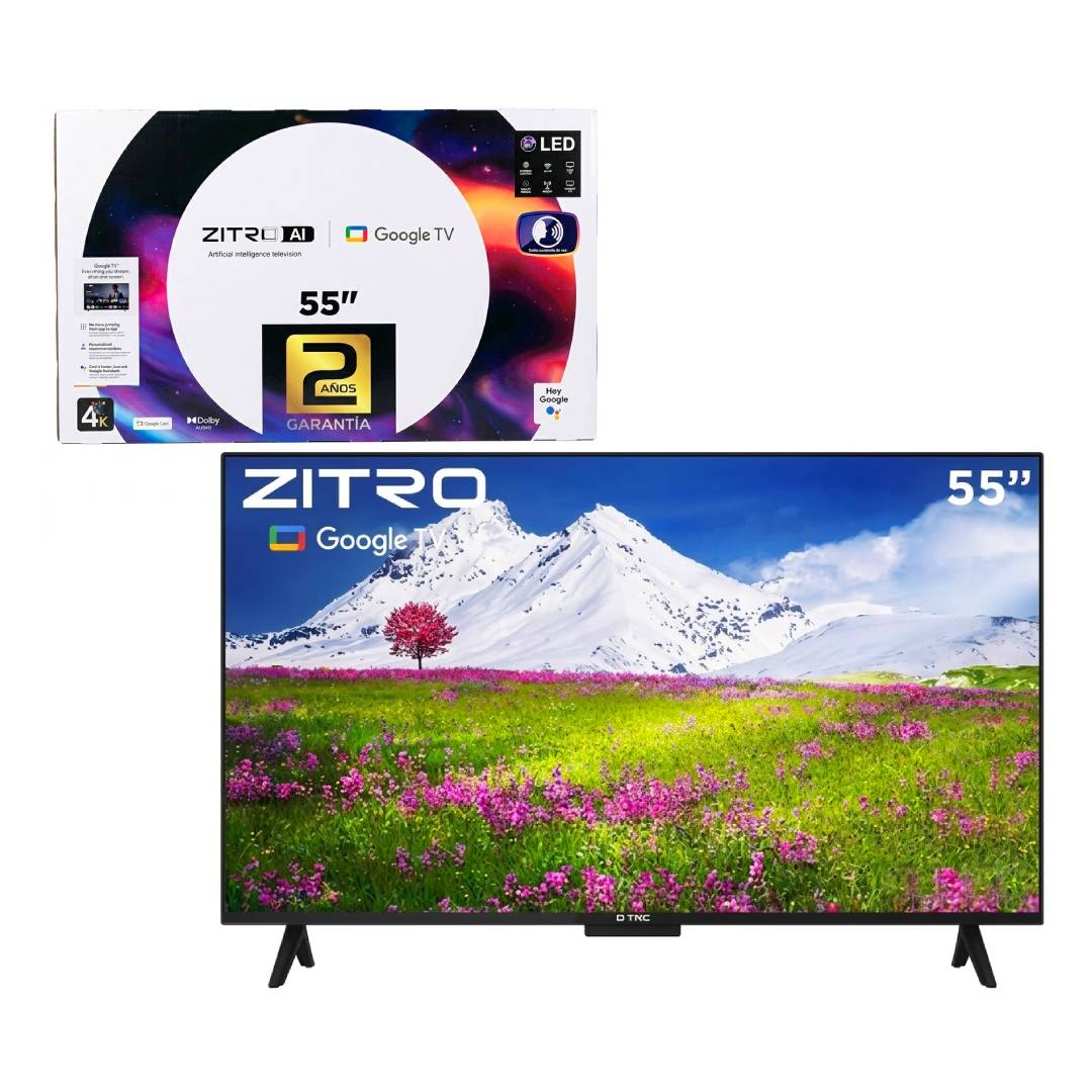 SMART TV ZITRO QLEDTV  UHD 4K ULTRA 55 GOOGLE TV