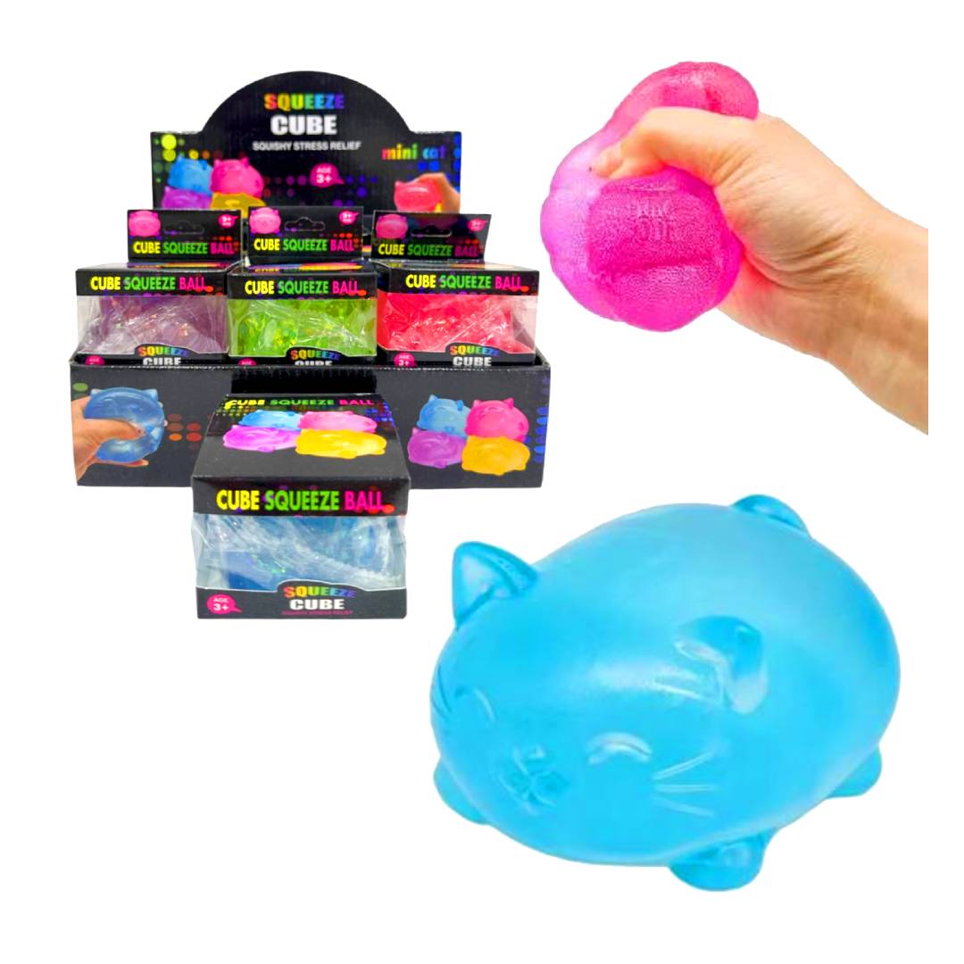 JUGUETE ANTIESTRES SQUISHY GATITO