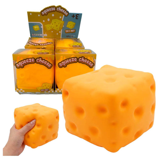 JUGUETE ANTIESTRES SQUISHY QUESOTE 11CM