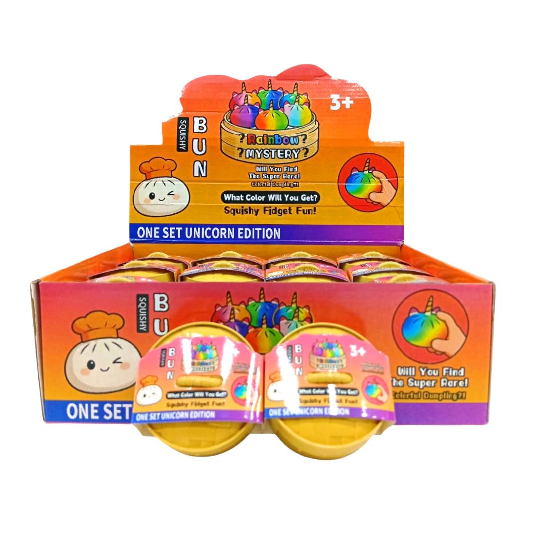 JUGUETE ANTIESTRES SQUISHY GATO CON BRILLOS