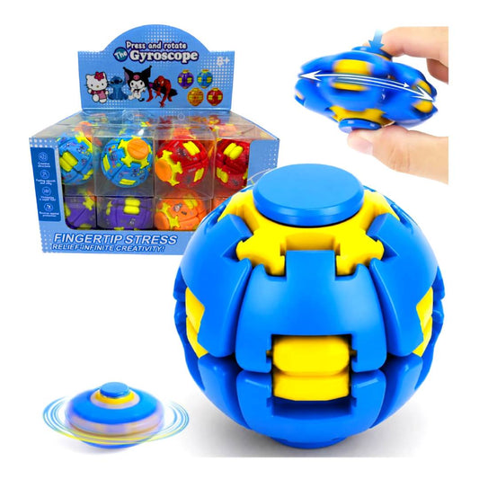 JUGUETE ANTIESTRES PELOTA SPINNER PERSONAJES