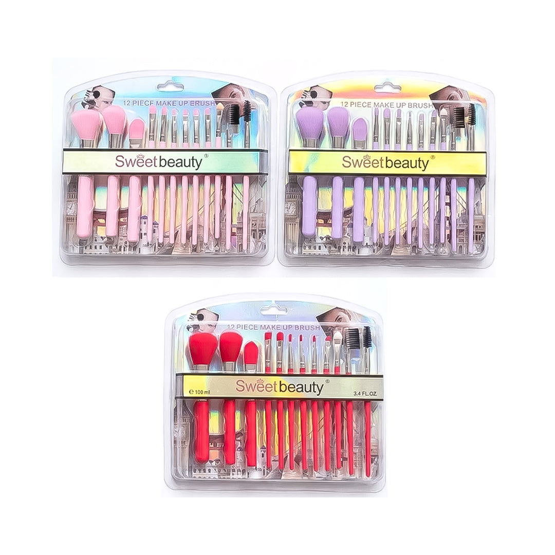 SET BROCHAS 12 PCS SWEET BEAUTY