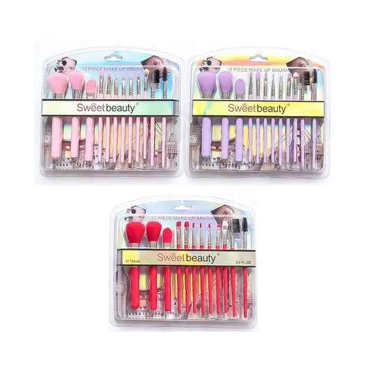 SET BROCHAS 12 PCS SWEET BEAUTY
