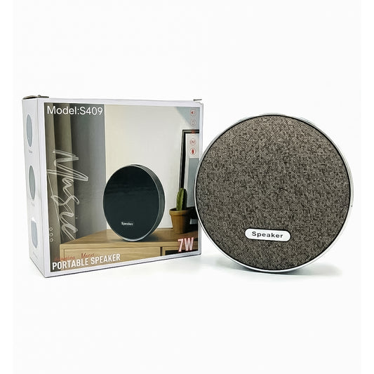 PARLANTE BLUETOOTH REDONDO S409