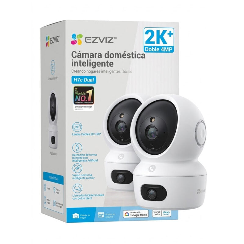 CAMARA EZVIZ H7C DOS LENTES 2K (4MP + 4MP)