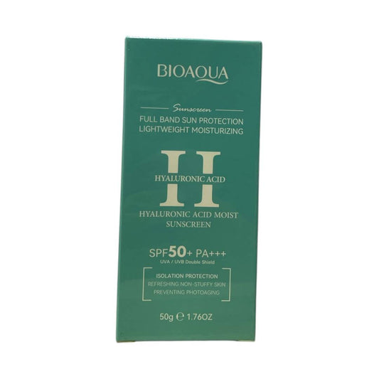 BLOQUEADOR SOLAR SPF50+ PA++ BIOAQUA A HIALURONICO