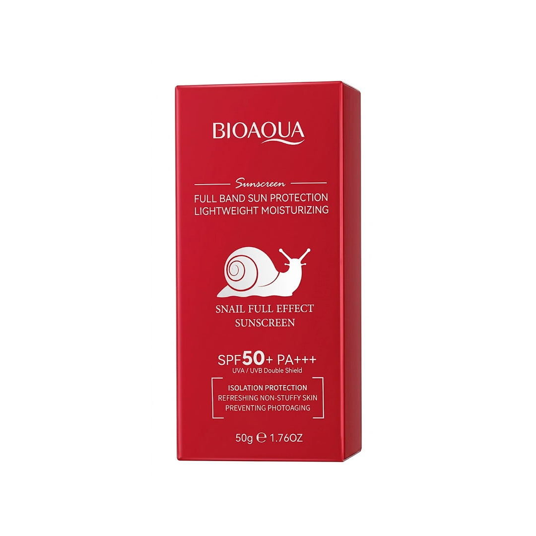 BLOQUEADOR SOLAR SPF50+ PA++ 50G BIOAQUA SNAIL