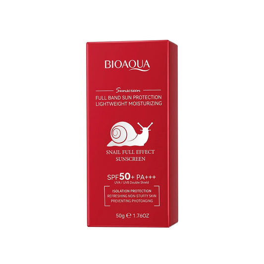 BLOQUEADOR SOLAR SPF50+ PA++ 50G BIOAQUA SNAIL