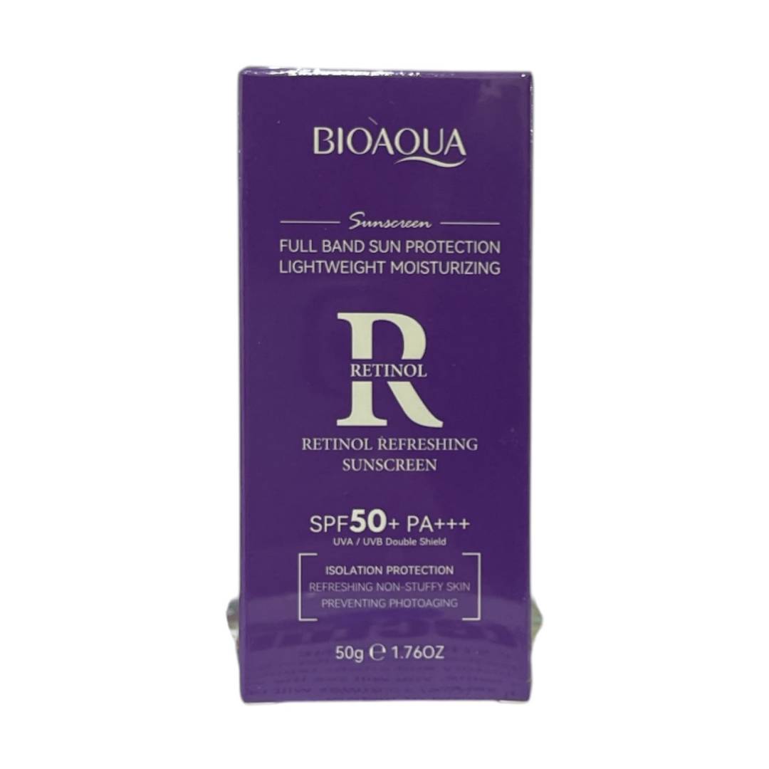 BLOQUEADOR SOLAR SPF50+ PA++ 50G BIOAQUA RETINOL