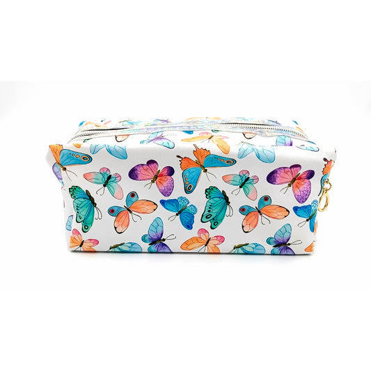 ESTUCHE COSMETIQUERA DISEÑO MARIPOSAS