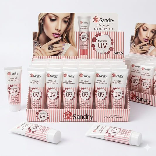 PROTECTOR SOLAR 85+ SPF A PRUEBA DE AGUA DE "FLORAL"