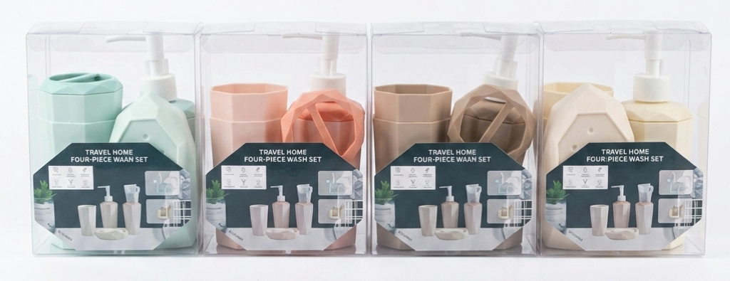 KIT ORGANIZADOR 3PCS DE BAÑO 18CM