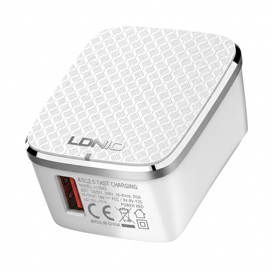 CARGADOR TIPO USB Y CABLE LIGHTING 18W